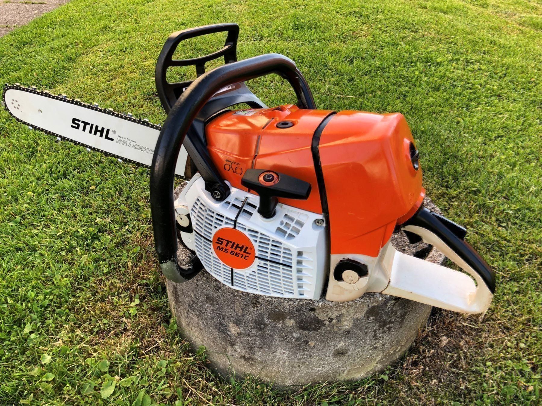 Tronçonneuse professionnelle STIHL MS 661, guide 50cm